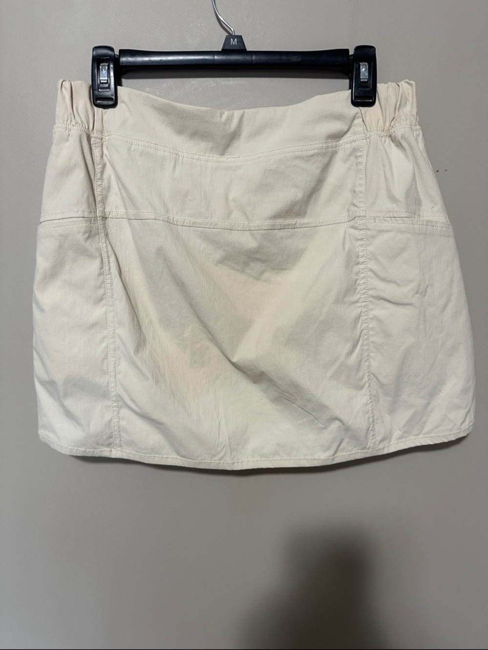Te Verde Cream Drawstring Skort with Pockets - Picture 2 of 4